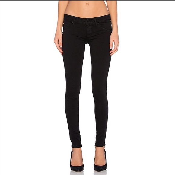SOLD OUT! Hudson Collin Skinny Jeans in Black - Picture 2 of 3